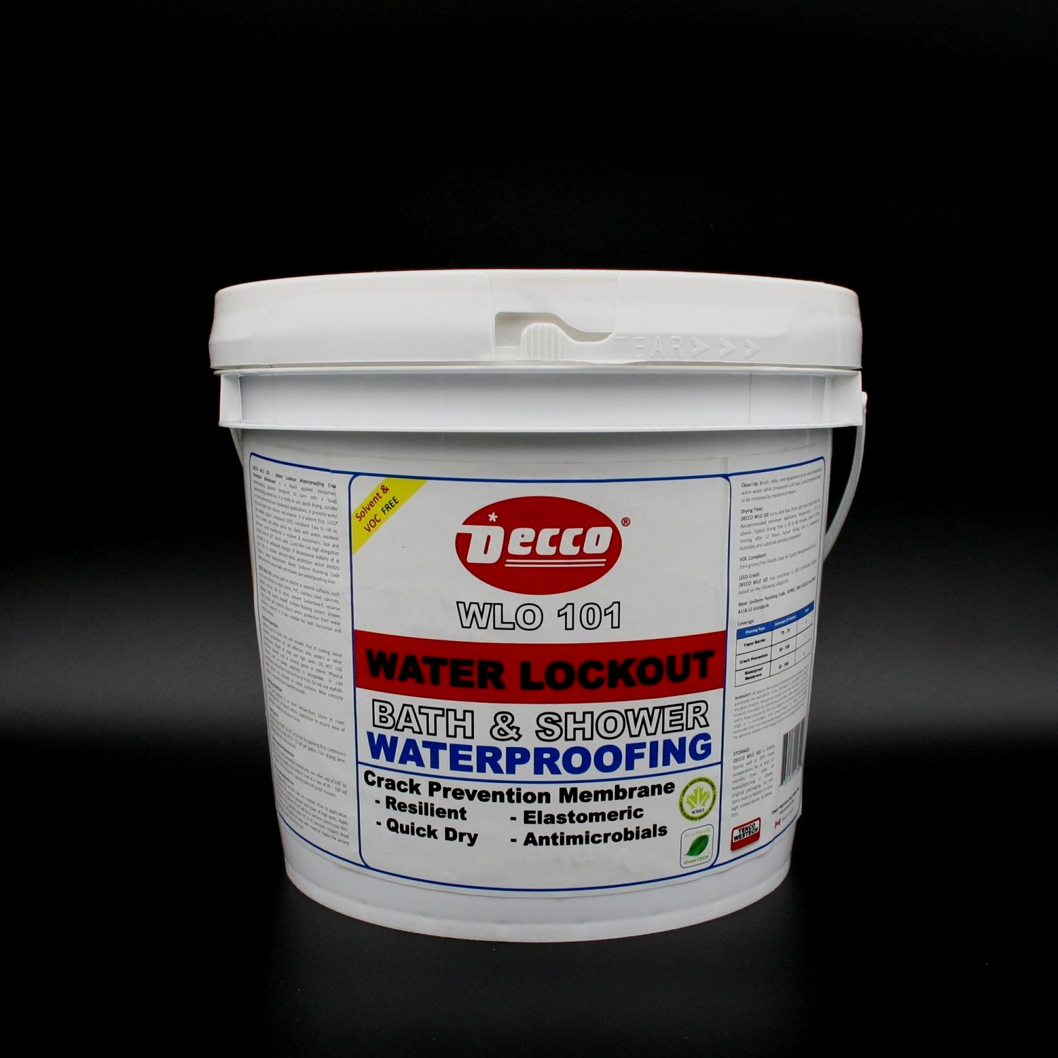 WLO 101 Water Lockout Waterproofing, Crack Prevention Membrane